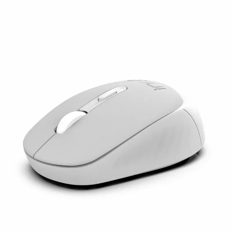 Rato INCA IWM-243RG Wireless RF 1600 DPI Cinzento Design Ambidestro