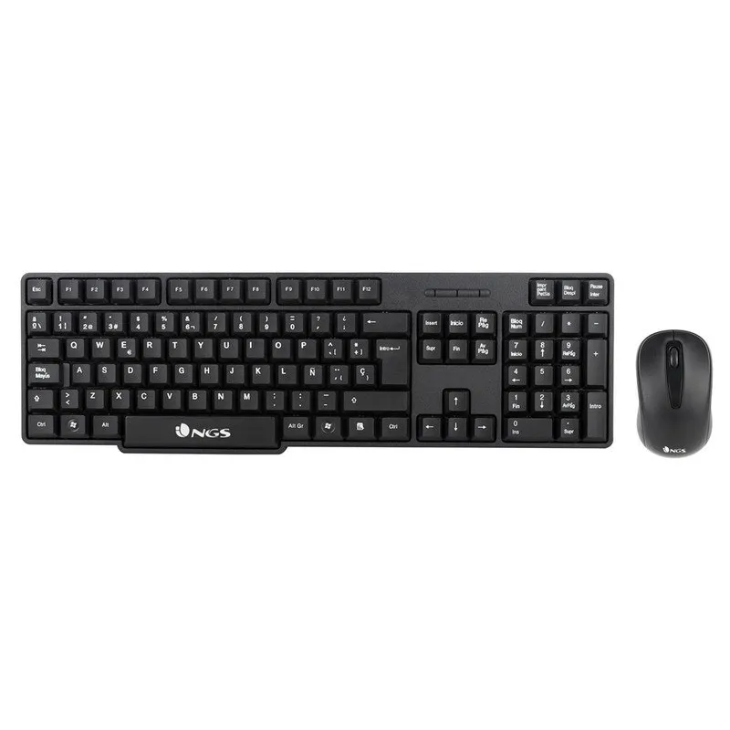 NGS Euphoria Kit Combo Teclado e Rato Sem Fios Layout QWERTY (PT)