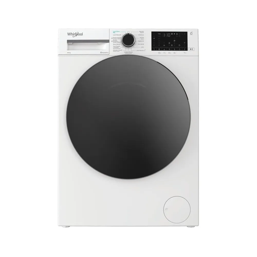 MÁQUINA LAVAR/SECAR ROUPA WHIRLPOOL WAD9636WSPT 9/6KG BRANCO
