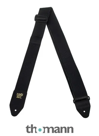 Ernie Ball E-Guitar Strap Leather BK