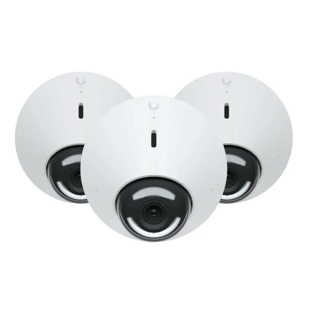 Câmara de Segurança IP Ubiquiti G5 Dome PoE 4MP 2.8mm Exterior IPX4 (3 unidades)