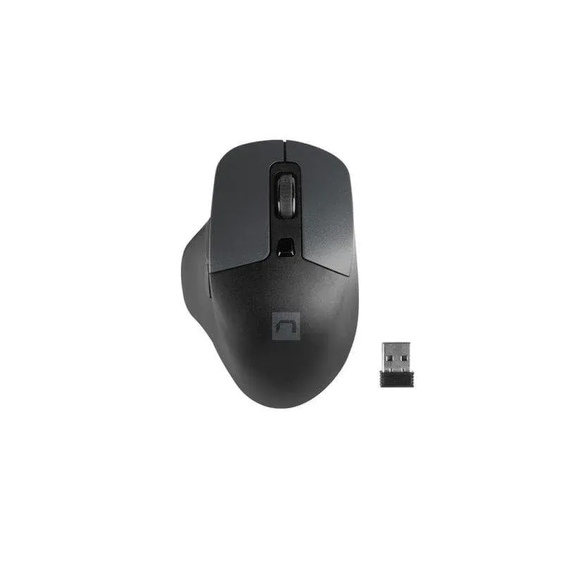 Rato Natec BlackBird 2 RF Sem Fios 1600 DPI Preto 6 Botões Ambidestro