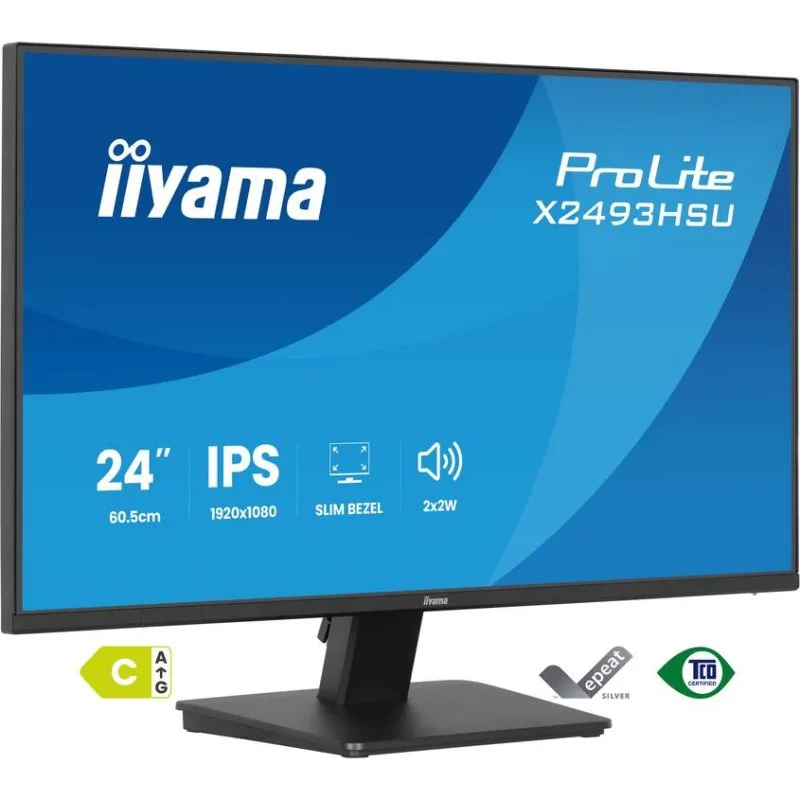 Monitor iiyama ProLite X2493HSU-B1 23,8" FullHD 120Hz IPS FreeSync Altifalantes USB 1ms