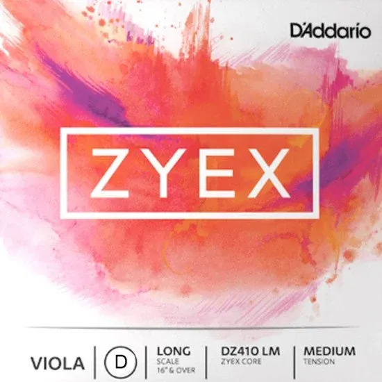 Daddario CORDA VIOLA ARCO 16" Zyex DZ412A LM (D Ré)
