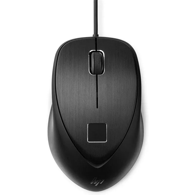 HP USB Fingerprint Rato com Sensor de Impressões Digitais Preto