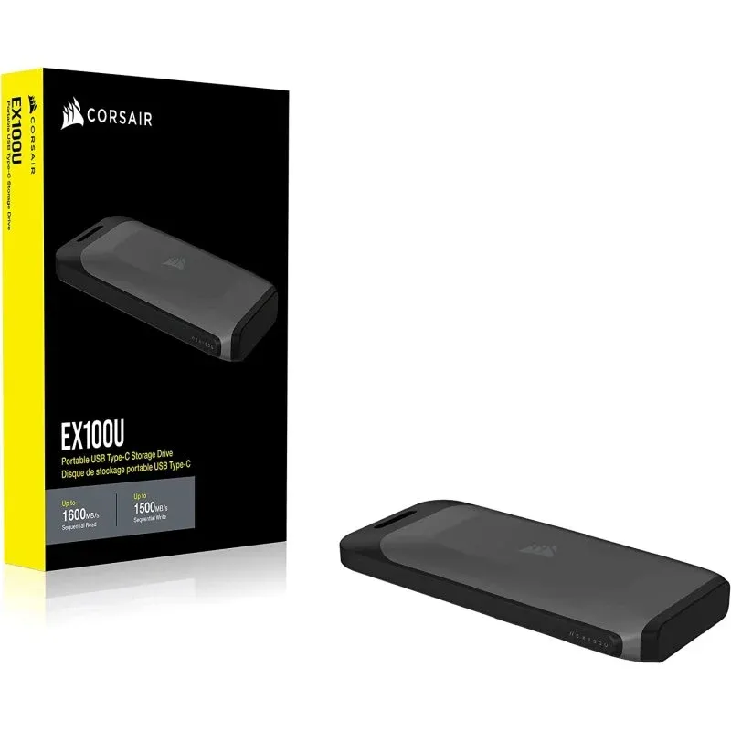 Disco SSD Corsair EX100U Portátil 1TB USB-C