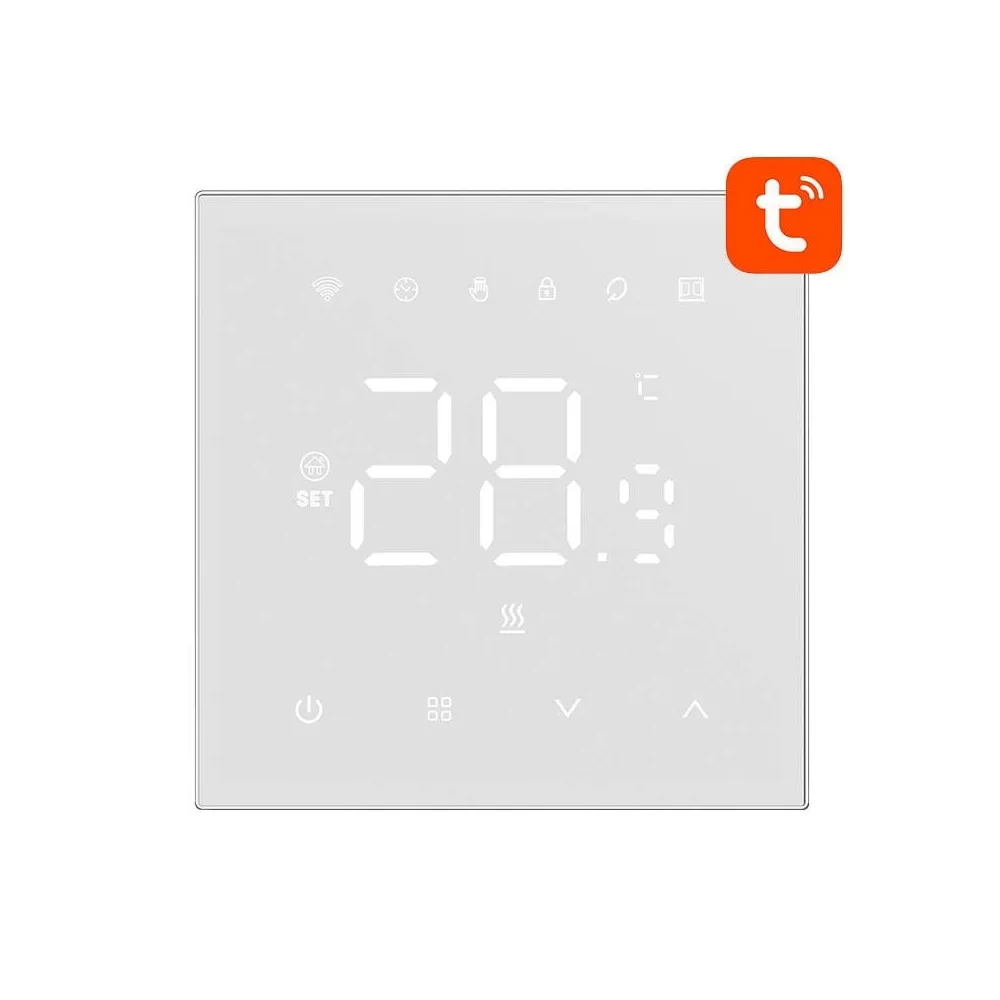 Avatto Termostato inteligente WT410-BH-3A-W 3A WiFi