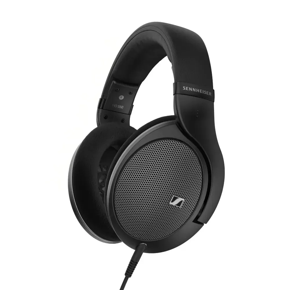 Auriculares Sennheiser com Cabo Circumaurais Preto para Hi-Fi