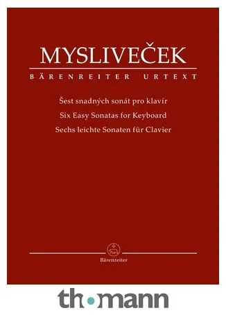 Bärenreiter Myslivecek 6 Leichte Sonaten