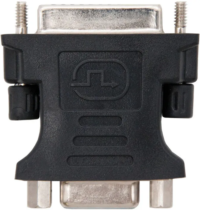 Adaptador Nanocable DVI 24/5/M > VGA/F Preto