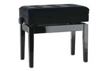 Banco piano Gewa Deluxe Compartment Polished Black