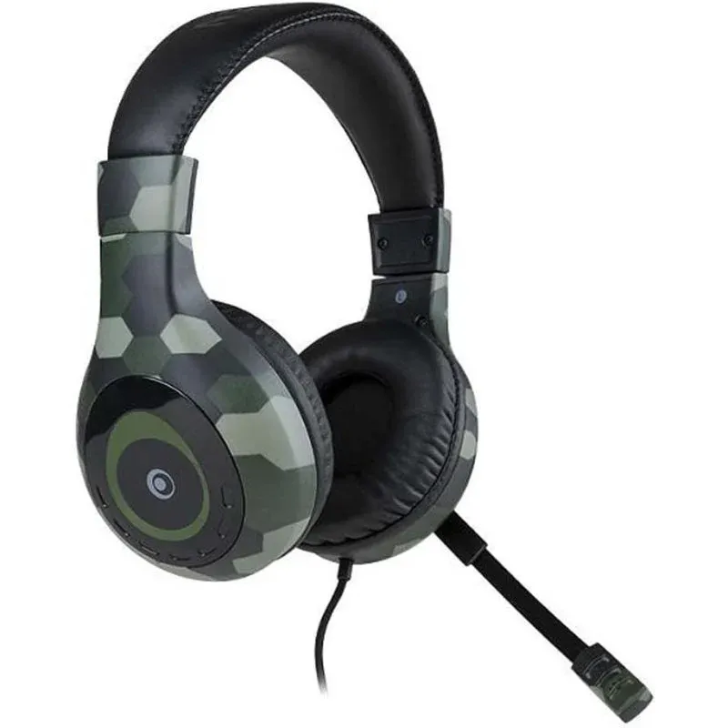 Nacon Bigben Headset Gaming Estéreo Multiplataformas com Cabo Camuflado