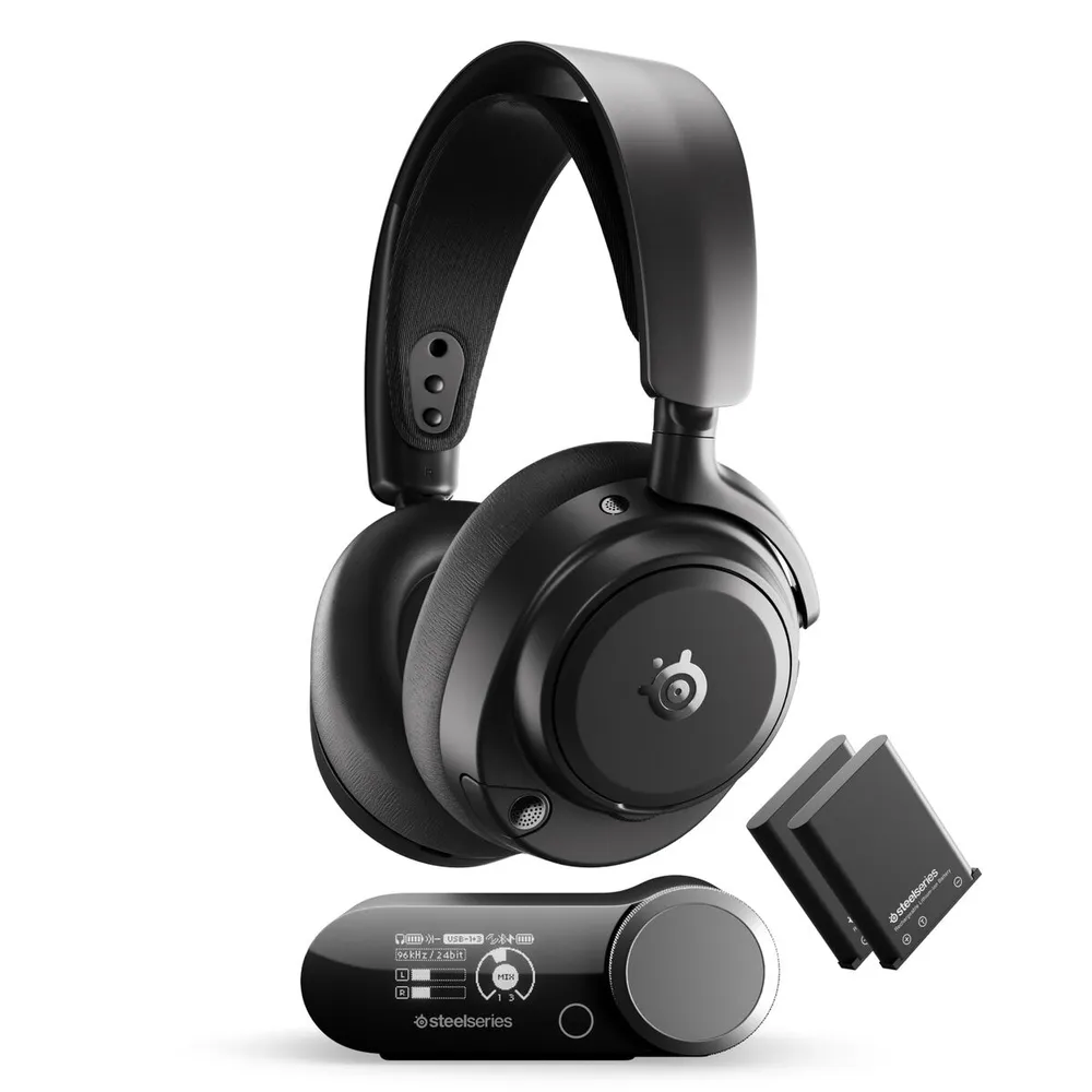Headset SteelSeries Arctis Nova Pro OMNI Wireless/Bluetooth Preto