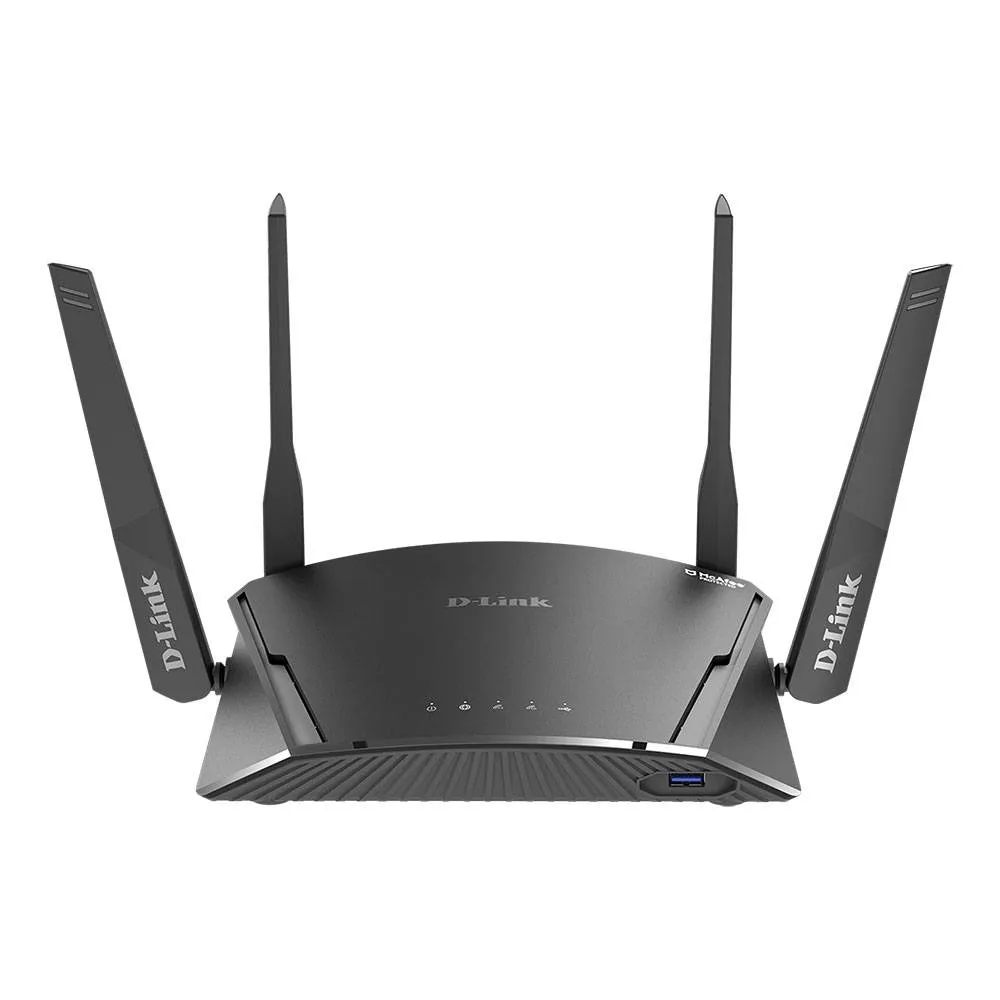 Router D-Link DIR‑1960 Exo AC1900 Dual-Band Wave 2 WiFi 5 Mesh Gigabit - Recondicionado