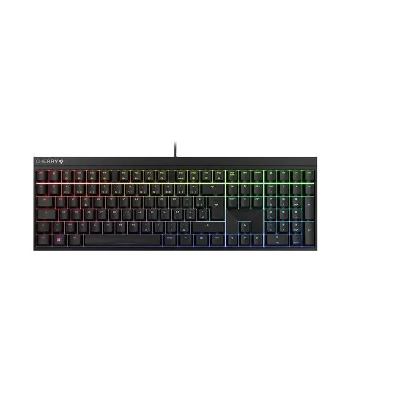 Teclado CHERRY MX 2.0S RGB mecânico Layout FR retroiluminado