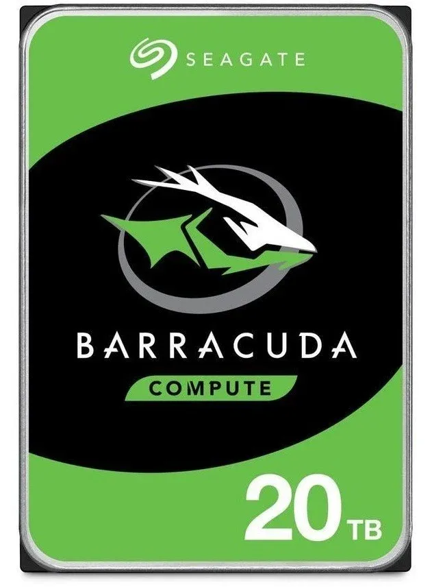 Disco Rígido Disco Duro Seagate Barracuda 20TB HDD 7200rpm SATA 3.5 Helium