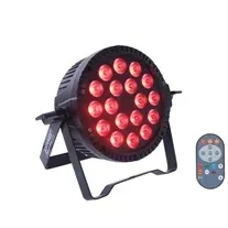 Projetor LED PowerLighting Par Slim 18x6W Quad 4-em-1