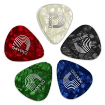 Palhetas Planet Waves 1CAP4 Classic Pearl Celluloide Assortment Pack 10 UN