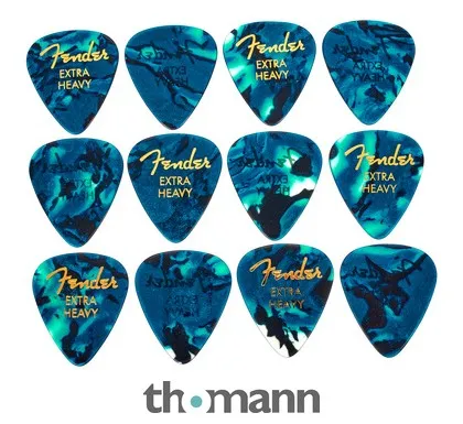 Fender Ocean Turq Pick Extra Heavy