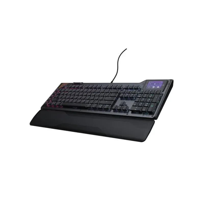 Teclado Turtle Beach Command Series KB5 mecânico QWERTZ com LED RGB e ecrã