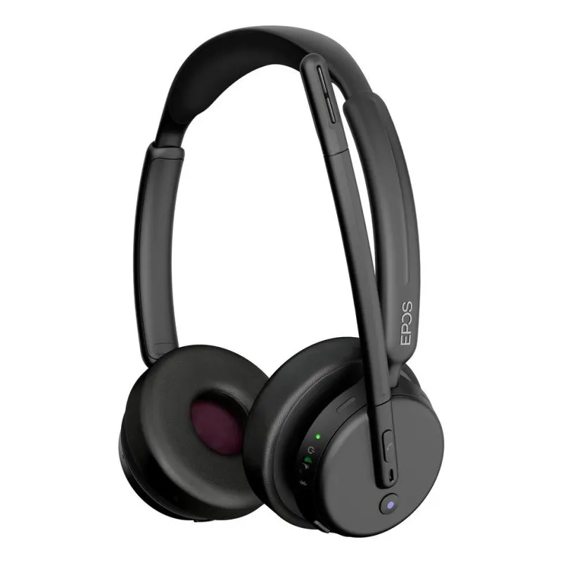 Auriculares EPOS IMPACT 500 MS UC Duo Inalámbricos Bluetooth USB-C Cancelamento de Ruído Preto