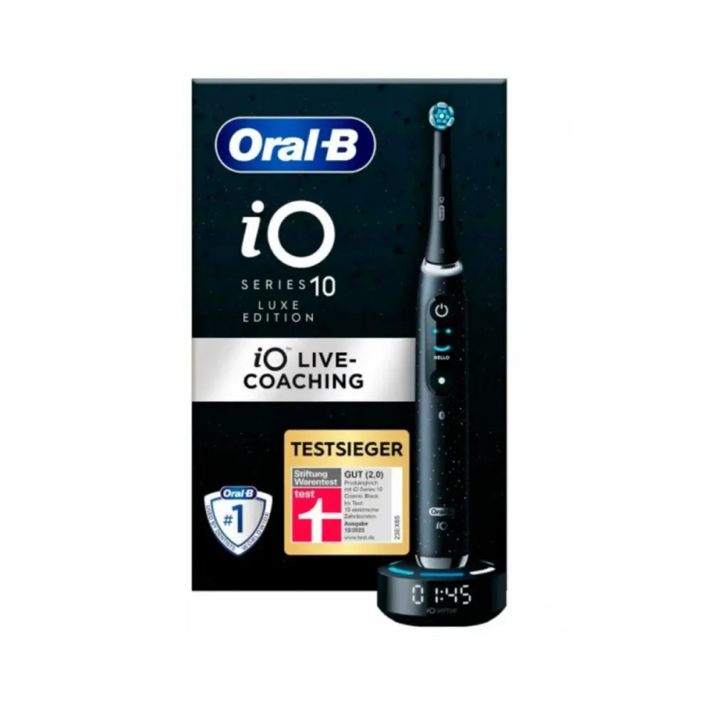 Escova de Dentes Elétrica Oral-B iO Series 10 Preta
