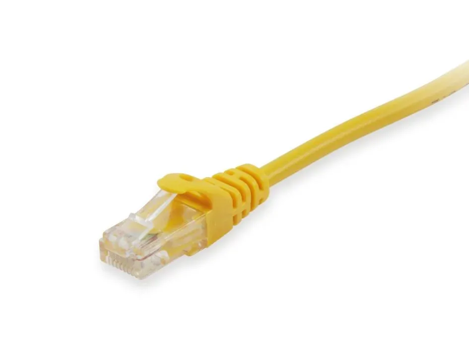 Cabo de Rede EQUIP RJ45 Cat.5e U/UTP Patch Cable 10m Amarelo