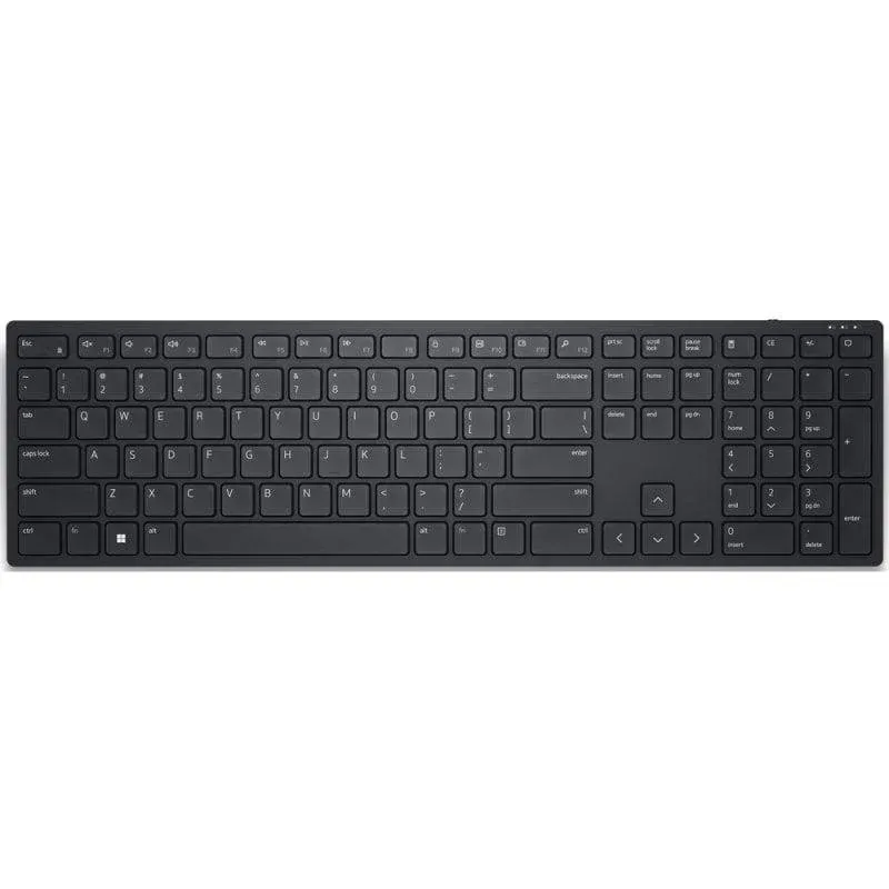 Teclado Dell KB500 sem fios AZERTY francês completo preto