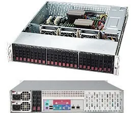 Supermicro 216BAC-R920LPB Rack Black 920 W CSE-216BAC-R920LPB