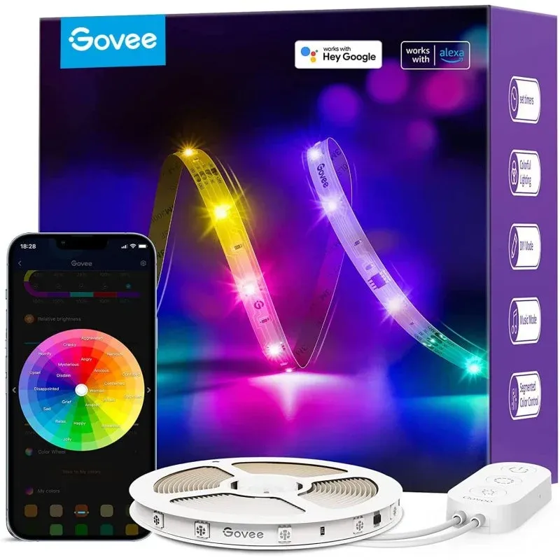 Tira LED Govee H618A RGB Smart Wi-Fi + Bluetooth