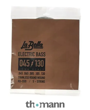 La Bella RX-S5D Bass RWSS