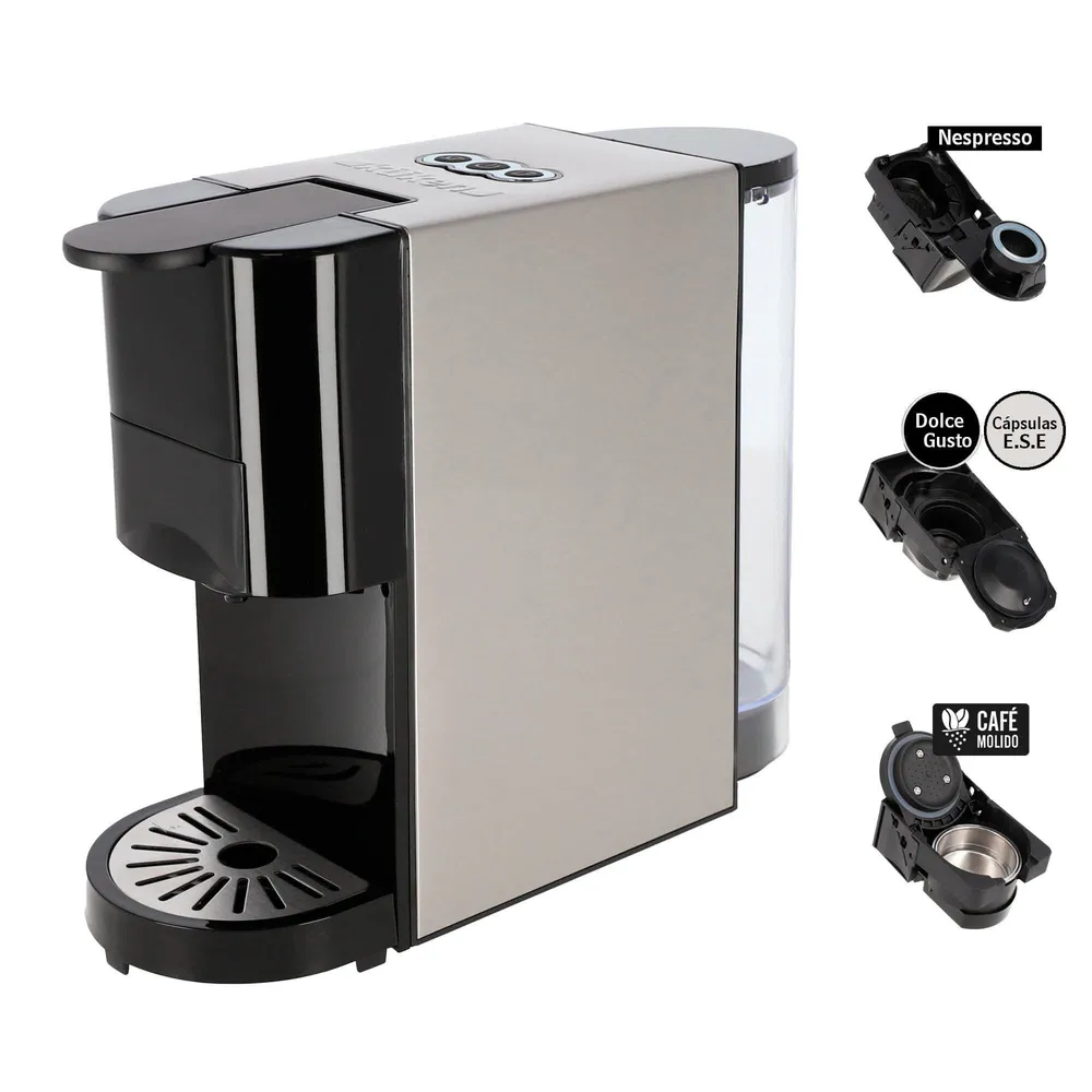 Máquina Do Café Kuken 34355 Ouro 20Bar Multicap. 4Em1