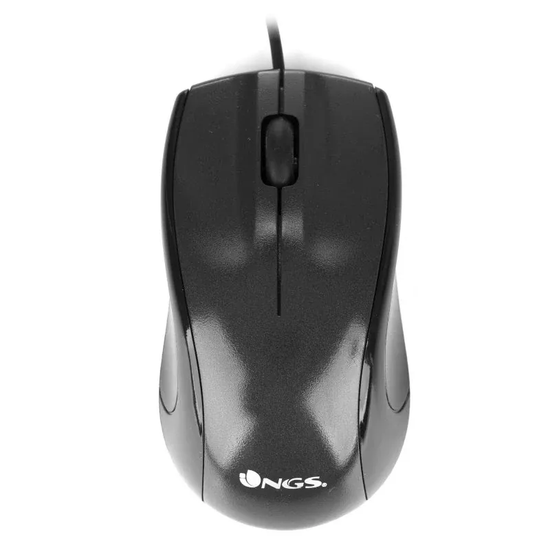 Rato otico com fio USB - DPI 800 - Scroll e tamanho Standard