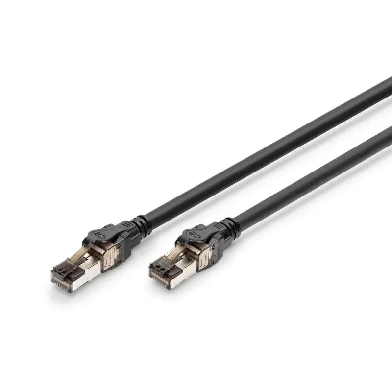 Cabo de patch RJ45-RJ45, Cat. 8.1, S/FTP, AWG 24/7, LSOH DK-1843-005