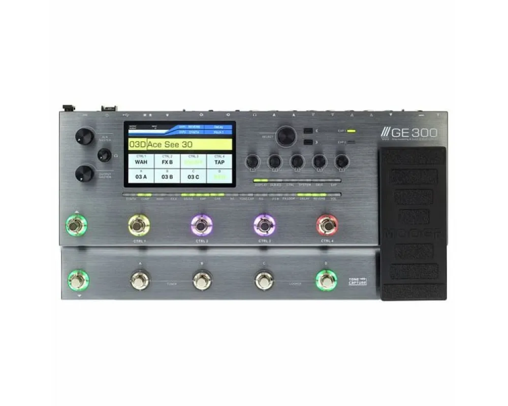 Mooer GE 300 Pedaleira Multi-FX Guitarra Elétrica