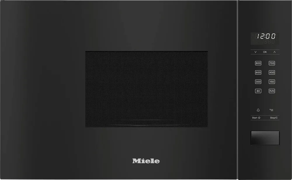 Micro-ondas Encastre MIELE M 2230 SC OBSW (17 L - Sem Grill - Preto)