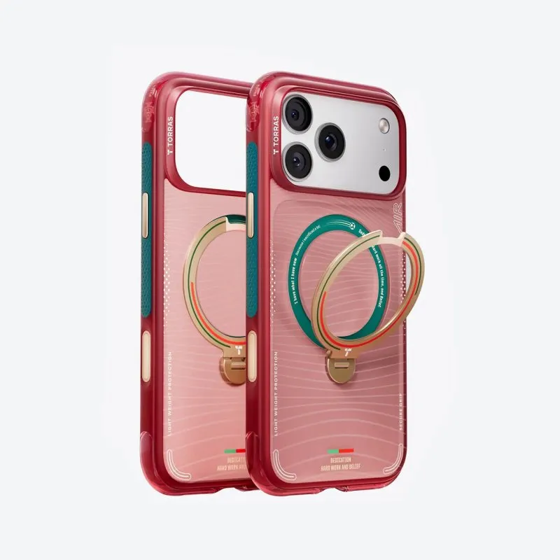 Funda para telemóvel Torras Ostand Q3 Air Wave of Passion para iPhone 17 Pro Max