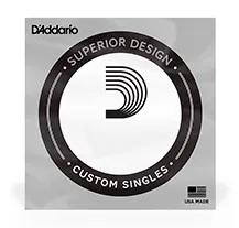 Corda individual baixo elétrico D'Addario CB045 Chromes Flat Wound