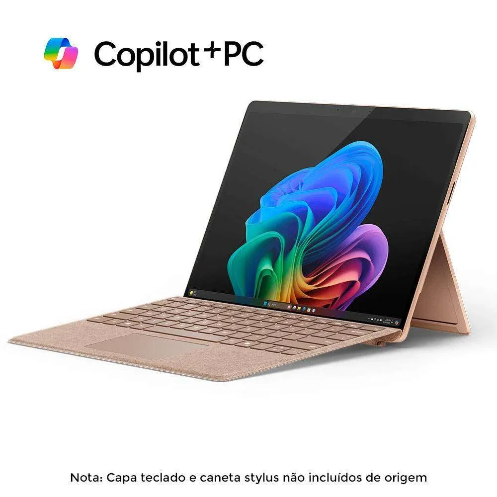 Portátil Microsoft Surface Pro 11ª Edição Copilot+ AI 13" Snapdragon X Plus 16GB 512GB W11H