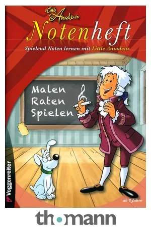 Voggenreiter Little Amadeus Notenheft A4