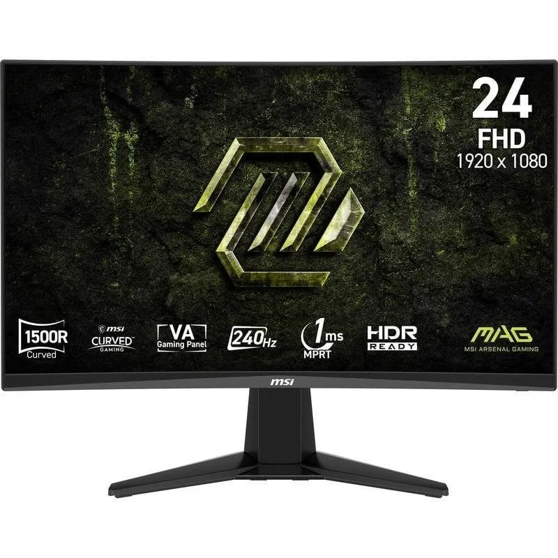 Monitor MSI MAG 245C X24 23,6" FullHD 240Hz VA Curvo HDR10 1ms