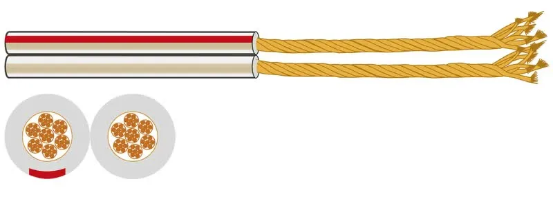 Bobine Cabo Coluna de 2 Condutores 10m - CT-24-10