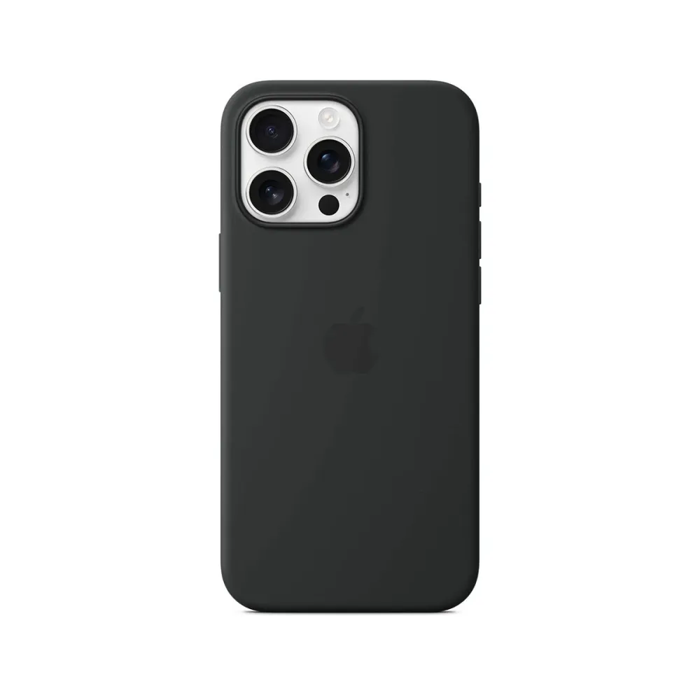 Capa de Silicone Magsafe Original iPhone 16 Pro Max Preta MYYT3ZM/A