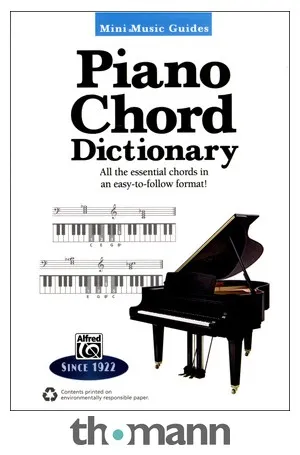 Alfred Music Publishing Piano Chord Dictionary