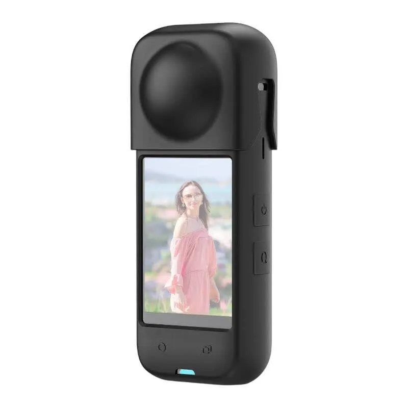 Puluz Capa protetora para acessório de câmera de ação Insta360 X4 Silicone