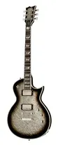 ESP Eclipse Custom Silver Liquid Metal Burst