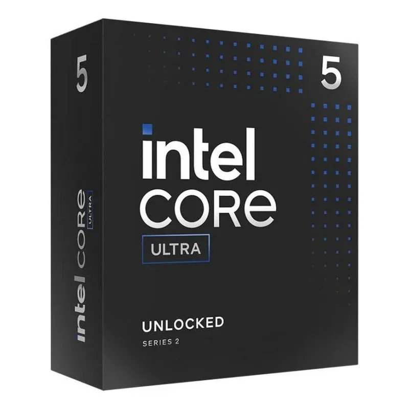 Processador Intel Core Ultra 5 225F IA integrada 10 Núcleos 3,3 GHz 4,9 GHz Box