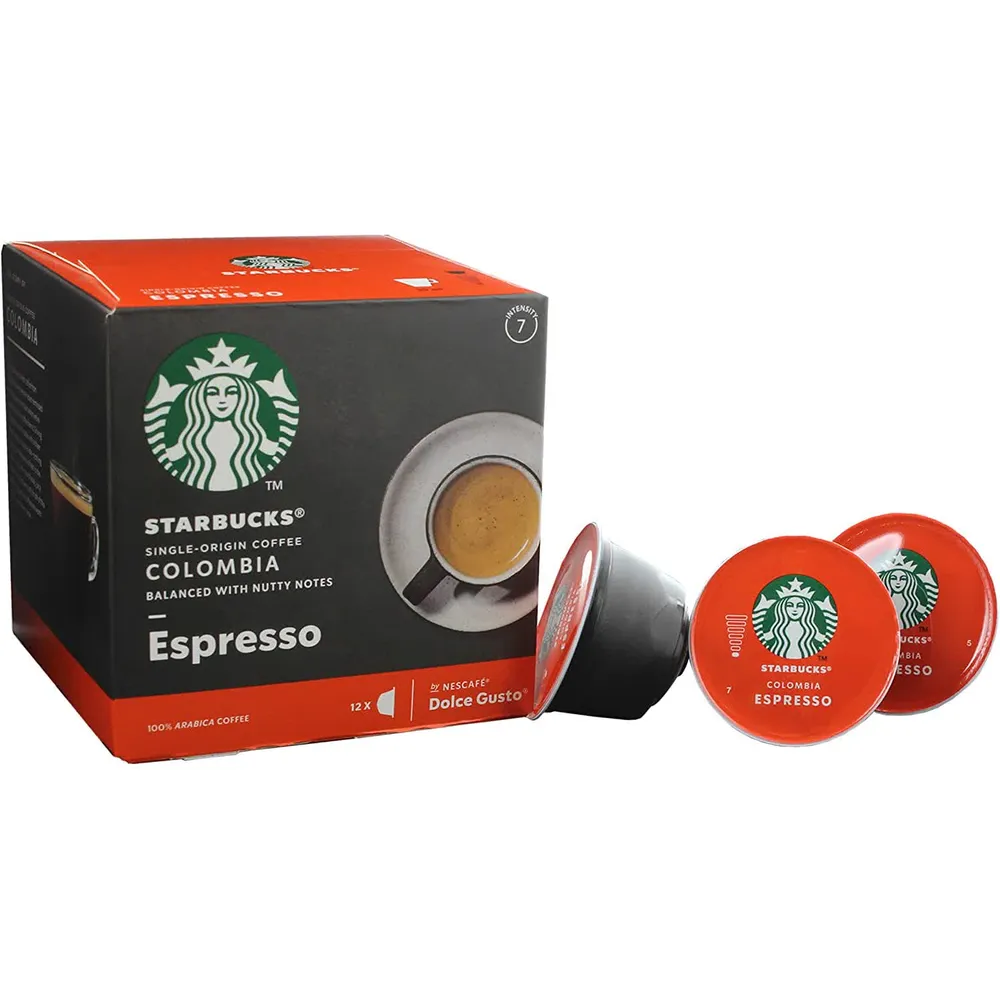 Cápsulas Dolce G. 12553096 Starbu.Colombia 12Cap