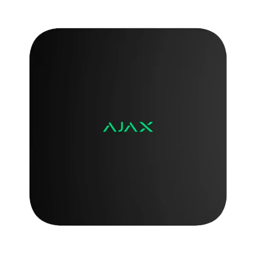 Gravador NVR Ajax NVR DC 8 Canais 4K Preto - AJ-NVR108-DC-B