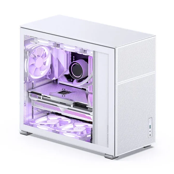 Caixa ATX Jonsbo D41 MESH Vidro Temperado Branco